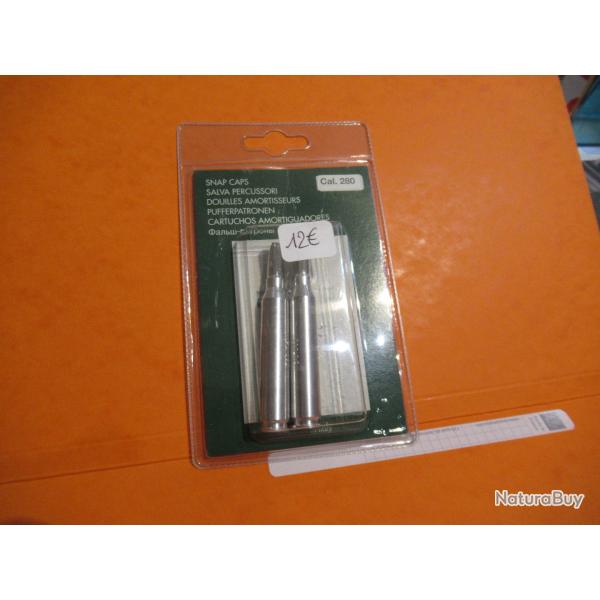 LOT DE 2 DOUILLES AMORTISSEUR cal 280