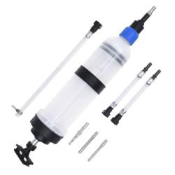 Seringue inspection fluides plastique 1,5 L avec tuyau flexible