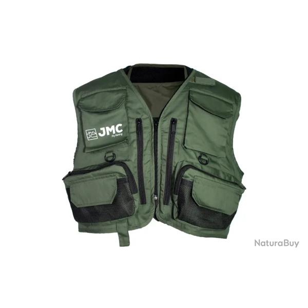 JMC - Gilet de p�che FIRST - Olive