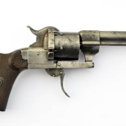 Revolver de poche sign&eacute; Lefaucheux 7 mm en triple action