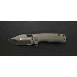 K25 25237 Couteau pliant micarta noir lame 6,5 cm - Brise vitre