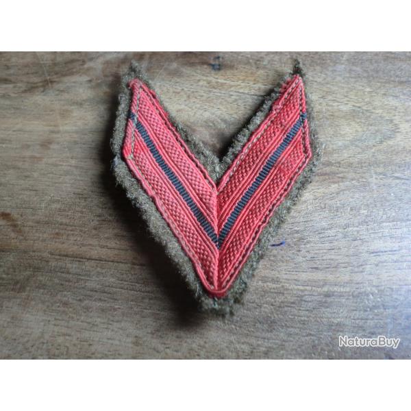 galon  de bras de brigadier ou caporal