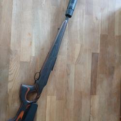 Ensemble crosse, canon et moderateur Blaser R93