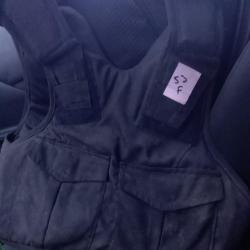 ENCHERE GILET PARE BALLES DISCRET TOUT EN KEVLAR 3A TAILLE REGLABLE DU M AU L