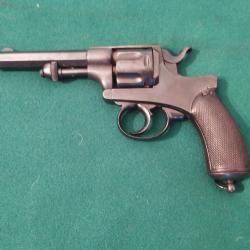 Revolver r&eacute;glementaire Portugais, "Abadie" L. Soleil , mod&egrave;le 1878