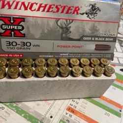 Douilles 30-30 Winchester