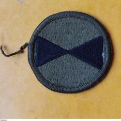 ARMEE AMERICAINE U.S : TISSU DIVISION&nbsp; DE L'ARMEE U.S&nbsp;  ,&nbsp;ETAT VOIR PHOTO&nbsp; . POUR TOUT RENSEIGNEMENT