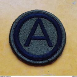 ARMEE AMERICAINE U.S : TISSU DIVISION  A DE L'ARMEE U.S&nbsp;  ,&nbsp;ETAT VOIR PHOTO&nbsp;. POUR TOUT RENSEIGNEMEN