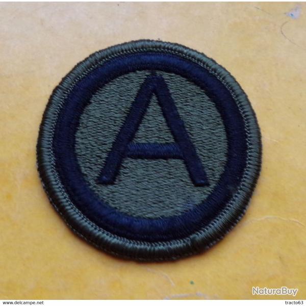 ARMEE AMERICAINE U.S : TISSU DIVISION  A DE L'ARMEE U.S�  ,�ETAT VOIR PHOTO�. POUR TOUT RENSEIGNEMEN