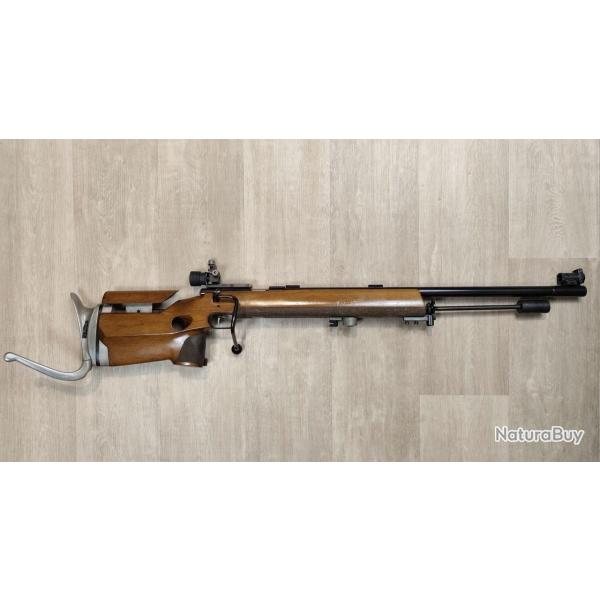 Carabine de pr�cision ANSCH�TZ mod�le Match 54 GAUCHER - Cal. 22 LR - Canon 69 cm (Occasion)