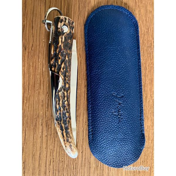 couteau J Mongin � palme corne de cerf