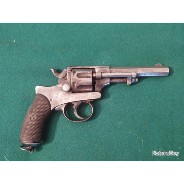 Revolver r�glementaire Portugais, "Abadie" L. Soleil  mod�le 1878 pour Officier