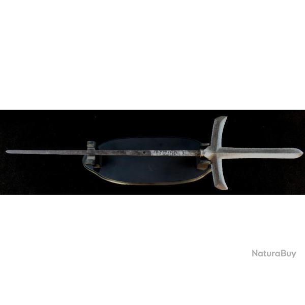 Lance Japonaise de type Jumonji yari ,compl�mentaire du samoura�.