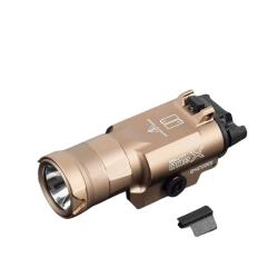 Lampe Tactique X300U-B 600 Lumens Aluminium Rail  Glock &Eacute;clairage LED Compact Tir Chasse Kaki