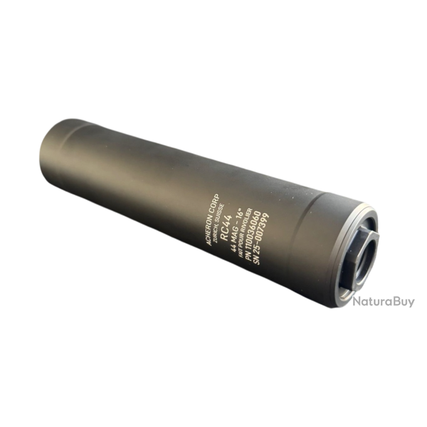 MODERATEUR DE SON ACHERON POUR CALIBRE 44 REM MAG - FILETAGE 5/8-24 UNEF