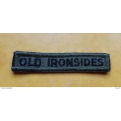 ARMEE AMERICAINE U.S : TISSU DIVISION OLD IRONSIDES DE L'ARMEE U.S&nbsp;  ,&nbsp;ETAT VOIR PHOTO&nbsp; . POUR TOUT