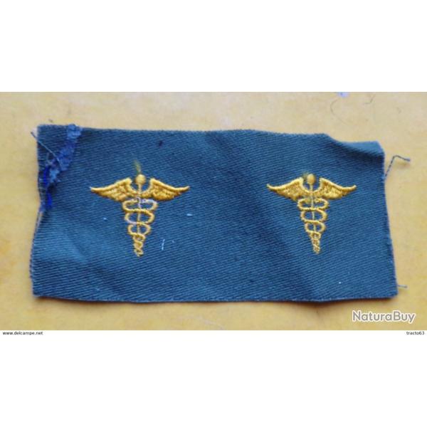 ARMEE AMERICAINE U.S : TISSU SERVICE DE SANTE� DE L'ARMEE U.S�  ,�ETAT VOIR PHOTO� . POUR TOUT RENSE