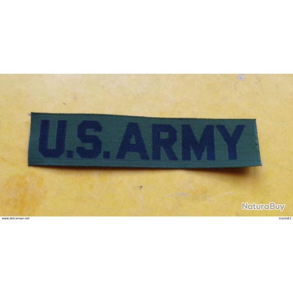 ARMEE AMERICAINE U.S : TISSU U.S ARMY DE L'ARMEE U.S�  ,�ETAT VOIR PHOTO� . POUR TOUT RENSEIGNEMENT