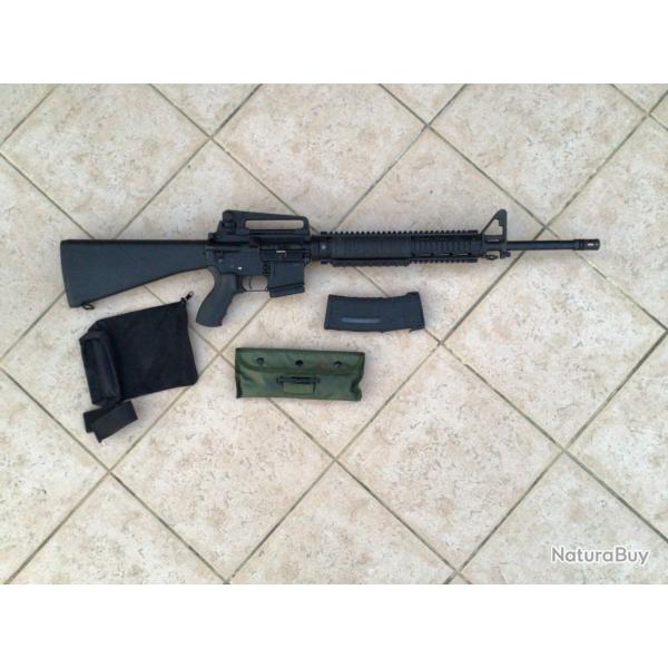 Carabine semi automatique SCHMEISSER type AR15 cal 223 REM canon de 20 pouces