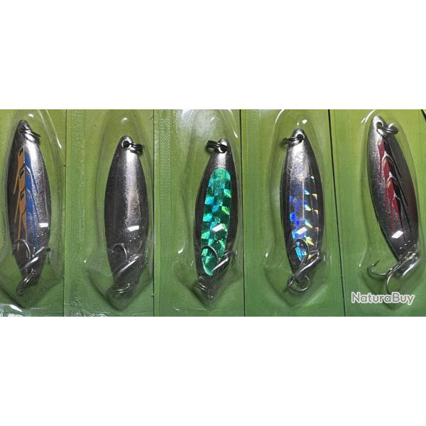 5 CUILLERES AVEC TRIDENTS lot 6