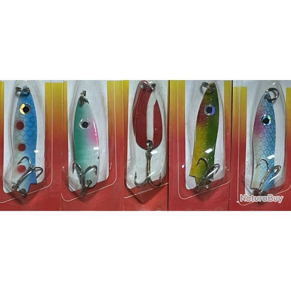 5 CUILLERES AVEC TRIDENTS lot 7