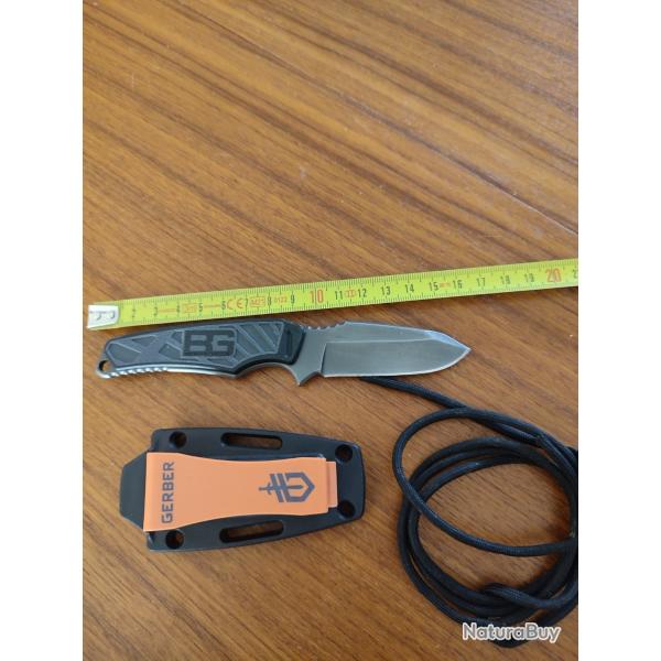 Gerber couteau fixe Bear Grylls