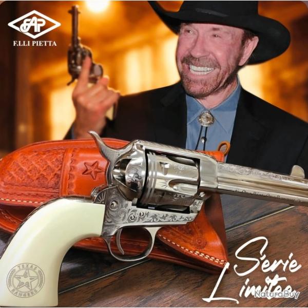 Revolver 1873 Chuck Norris .357 Mag 4"3/4 - S�rie limit�e Texas Ranger