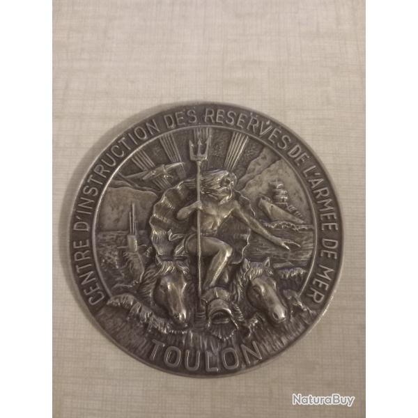 Medaille centre d instruction des reserves de l arm�e de mer TOULON