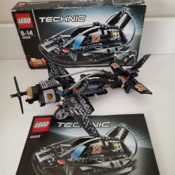 Lego Technic, A&eacute;roglisseur et Avion r&eacute;f&eacute;rence no 42002, 2 en 1