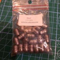 25 ogives pour 320 buldog.