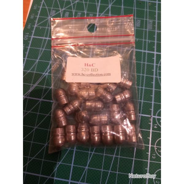 25 ogives pour 320 buldog.