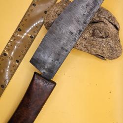Couteau cuisine damas artisanal