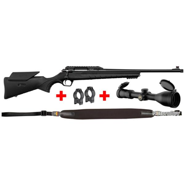 Pack Carabine .308 Monza + lunette d'aff�t 3-12x56 + colliers de montage + bretelle + fourreau