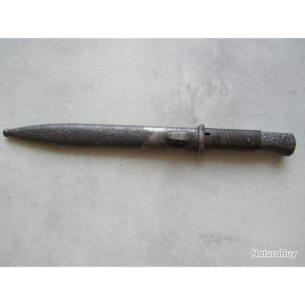 BAIONNETTE AVEC SON FOUREAU DE MAUSER K98 MONOMATRICULE