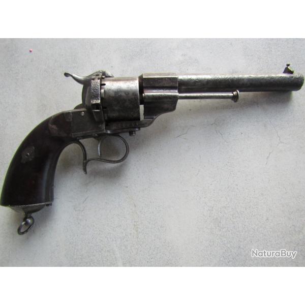 REVOLVER A BROCHE LEFAUCHEUX CAL 12MM