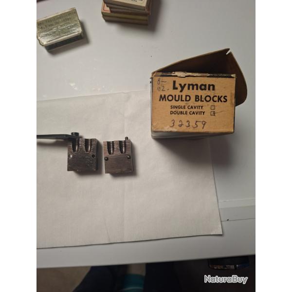 Moule lyman 32359 french revolver