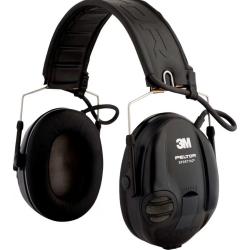 Casque Anti-bruit &Eacute;lectronique SportTac Peltor 3m ( tir ou chasse ) Noir