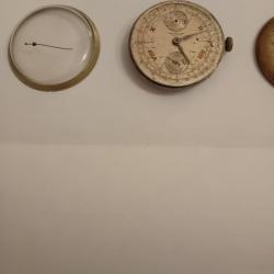 Montre Chronographe vintage Breitling Cadette Ann&eacute;es 40