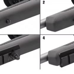 Adaptateur de Rail Picatinny &agrave; goujon