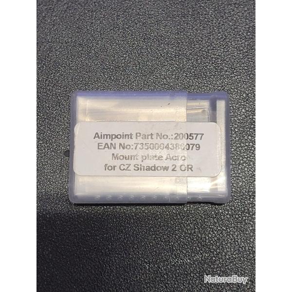Plaque CZ Shadow 2 OR pour Aimpoint Acro