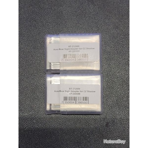 Plaque cran de mire CZ Shadow pour Aimpoint Acro