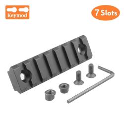 Rail Picatinny 20mm 7Slots Keymod Montage Optique Accessoire Airsoft