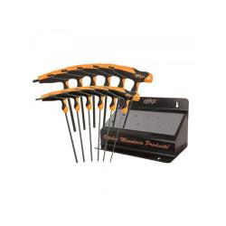 Set de 12 cl&eacute;s allen OMP Pro Shop avec support