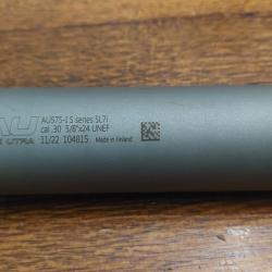 ASE UTRA SL7i Silencieux mod&eacute;rateur de son cal 30. 5/8&times;24 cerakote gris. Neuf