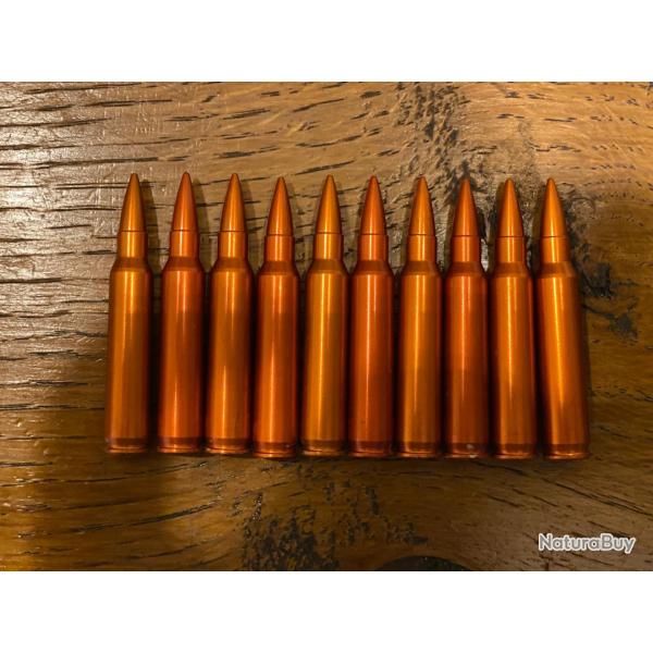15x Cartouches inerte de manipulation 5.56x45/223 Remington