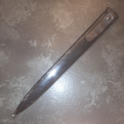 Fourreau de ba&iuml;onnette suisse.