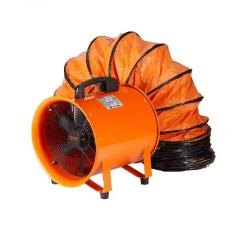 Ventilateur d'Extraction 145 W Extracteur d'Air Conduit Industriel 203 mm Tuyau d'Extraction 10 m