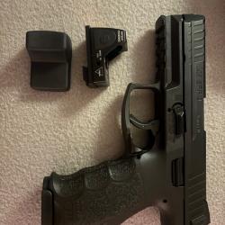 HK SFP9 tr&egrave;s bon &eacute;tat + platine OR + 5 chargeurs