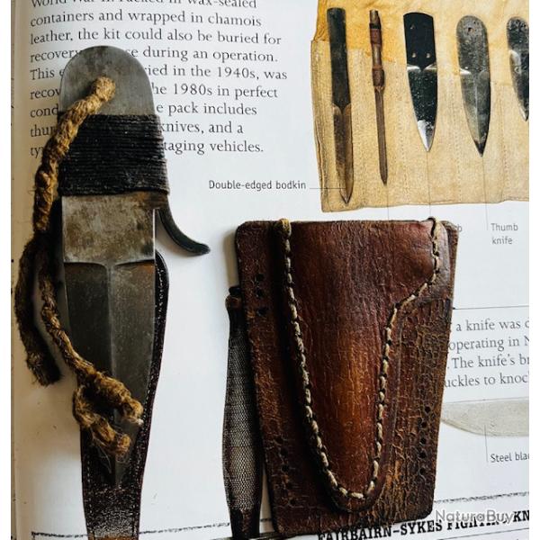 Rare "THUMB KNIFE" d'Agent du SOE
