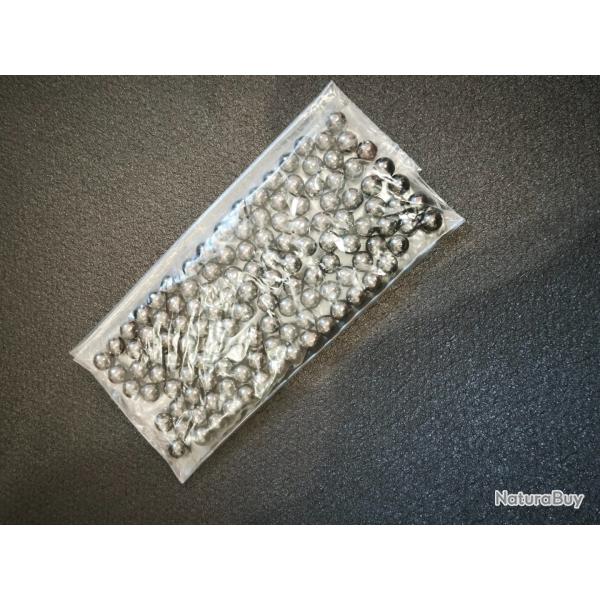 Plombs ogives calibre 44 (440) poudre noir X 125